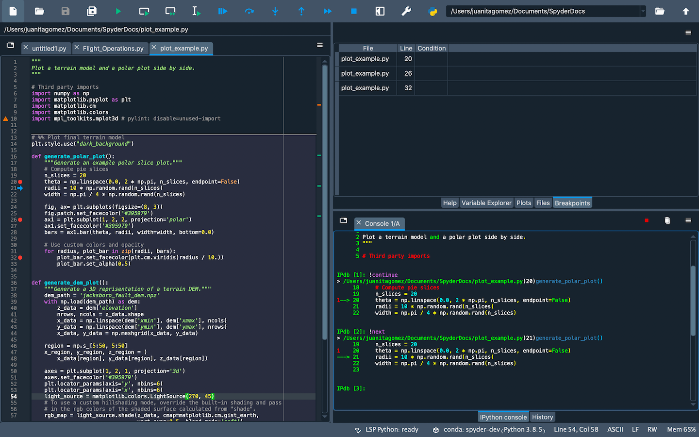 How To Run Python Script In Spyder Console With Arguments